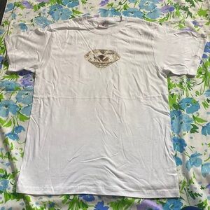 FLAWLESS WHITE DIAMOND SHIRT! Size M.